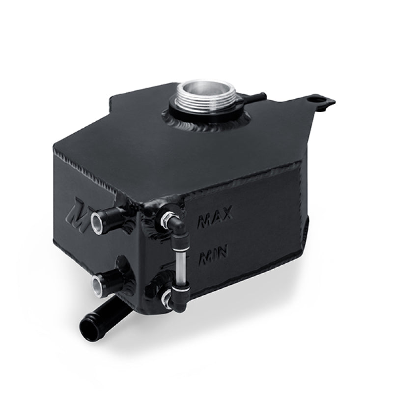 Mishimoto 2014+ Ford Fiesta ST Aluminum Coolant Expansion Tank - Black - Black Ops Auto Works