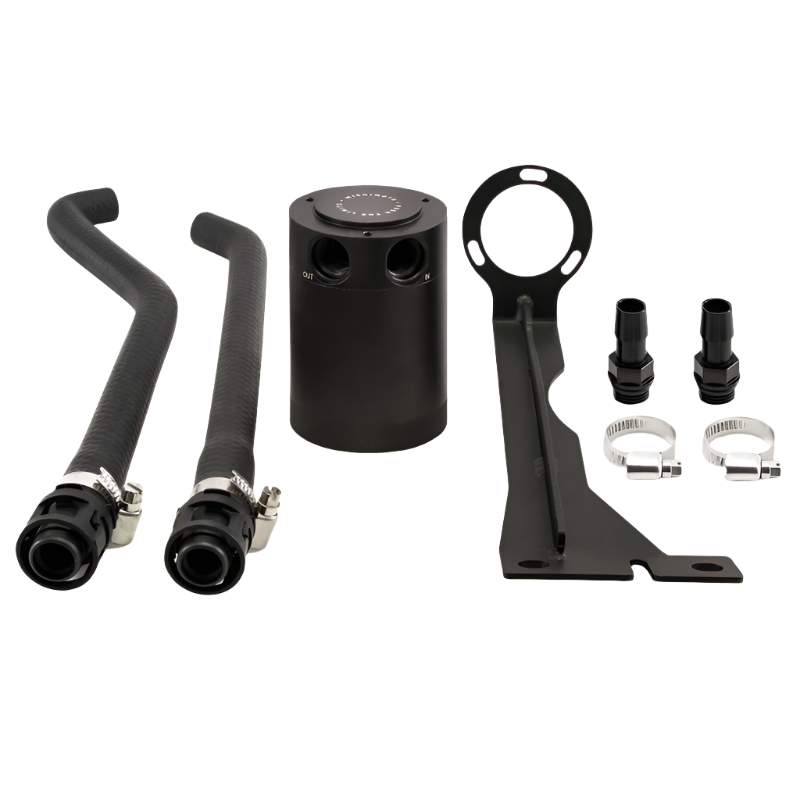 Mishimoto Mishimoto 2014+ Ford Fiesta ST Baffled Oil Catch Can Kit - Black