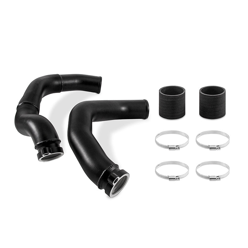 Mishimoto Mishimoto 2015+ BMW F8X M3/M4 Charge Pipe Kit - Wrinkle Black