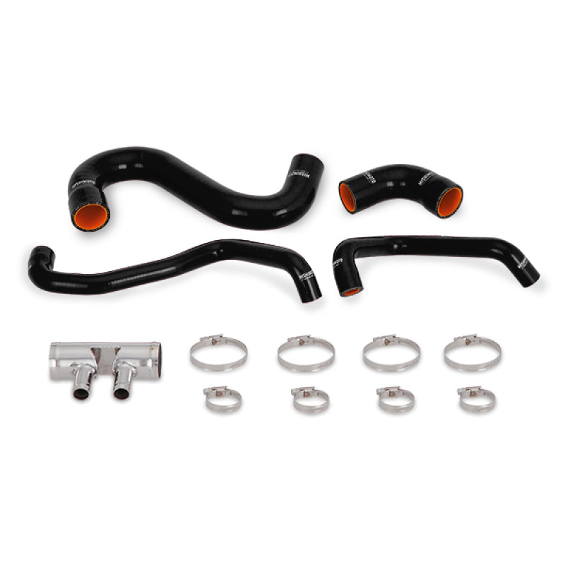 Mishimoto 2015+ Ford Mustang GT Silicone Lower Radiator Hose - Black - Black Ops Auto Works