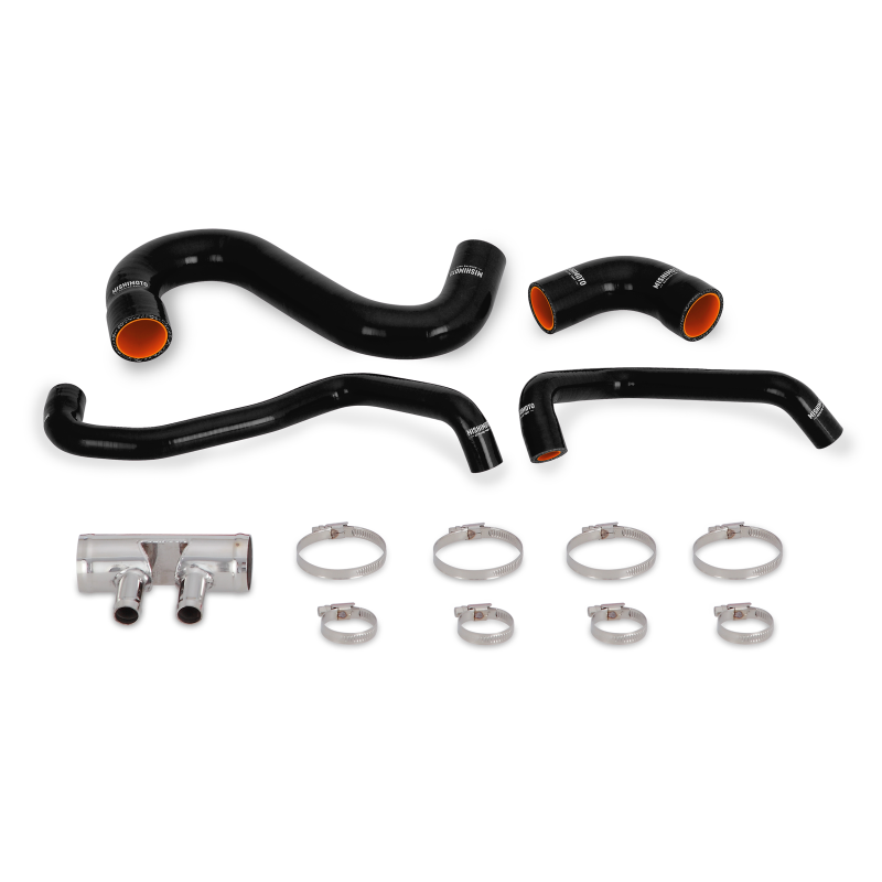 Mishimoto 2015+ Ford Mustang GT Silicone Lower Radiator Hose - Black - Black Ops Auto Works