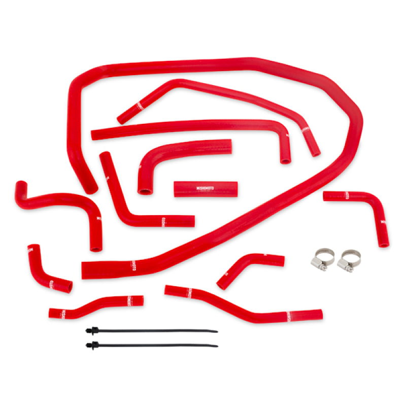 Mishimoto Mishimoto 2015 Subaru WRX Red Silicone Radiator Coolant Ancillary Hoses Kit
