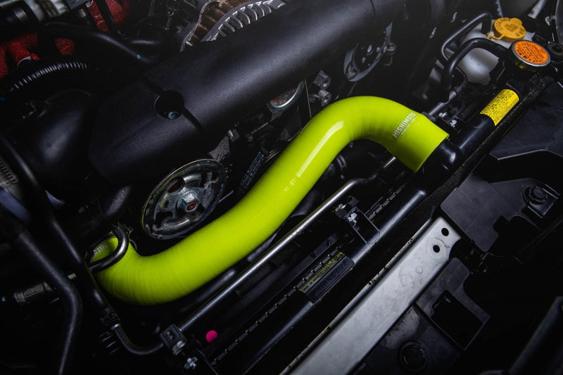 Mishimoto Mishimoto 2015+ Subaru WRX Silicone Radiator Coolant Hose Kit - Neon Yellow