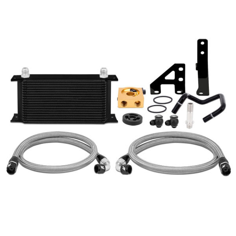 Mishimoto Mishimoto 2015 Subaru WRX Thermostatic Oil Cooler Kit - Black