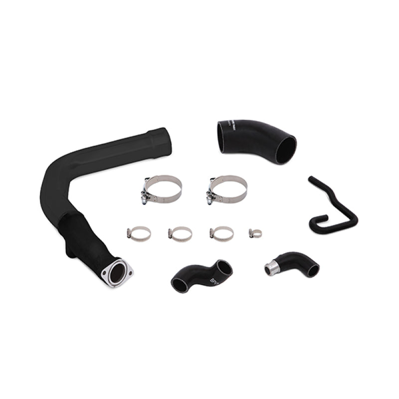 Mishimoto Mishimoto 2015 Subaru WRX Top-Mount Intercooler Kit - Powder Coated Black & Black Pipes