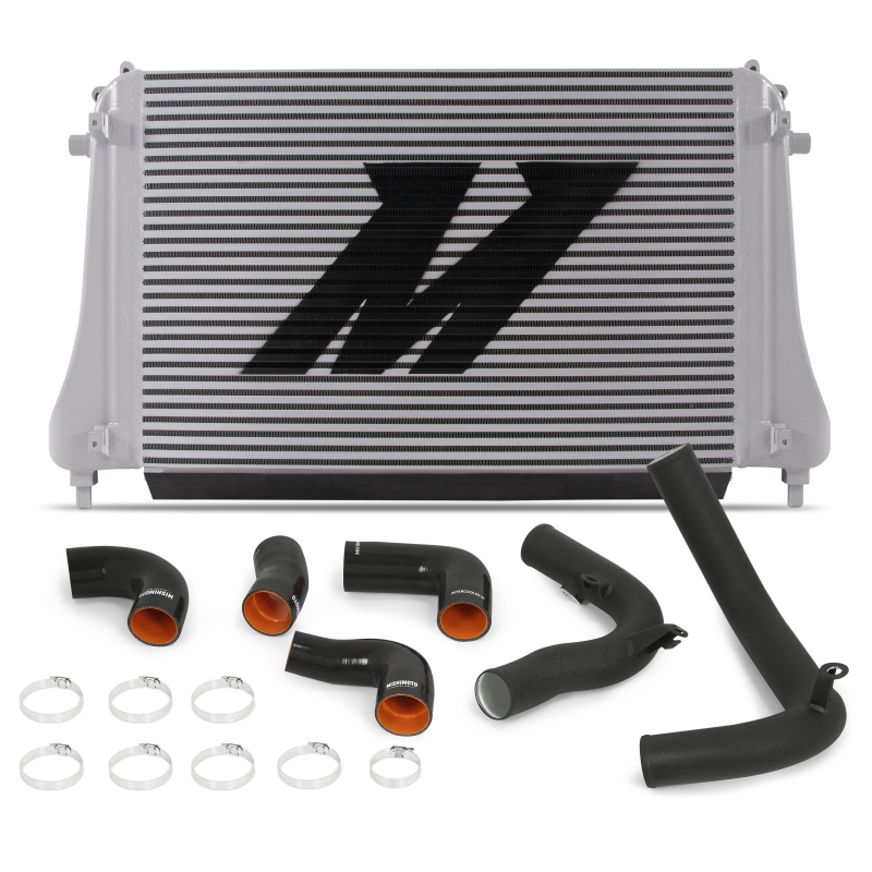 Mishimoto Mishimoto 2015+ VW MK7 Golf TSI / GTI / R Performance Intercooler Kit w/ Pipes (Black)