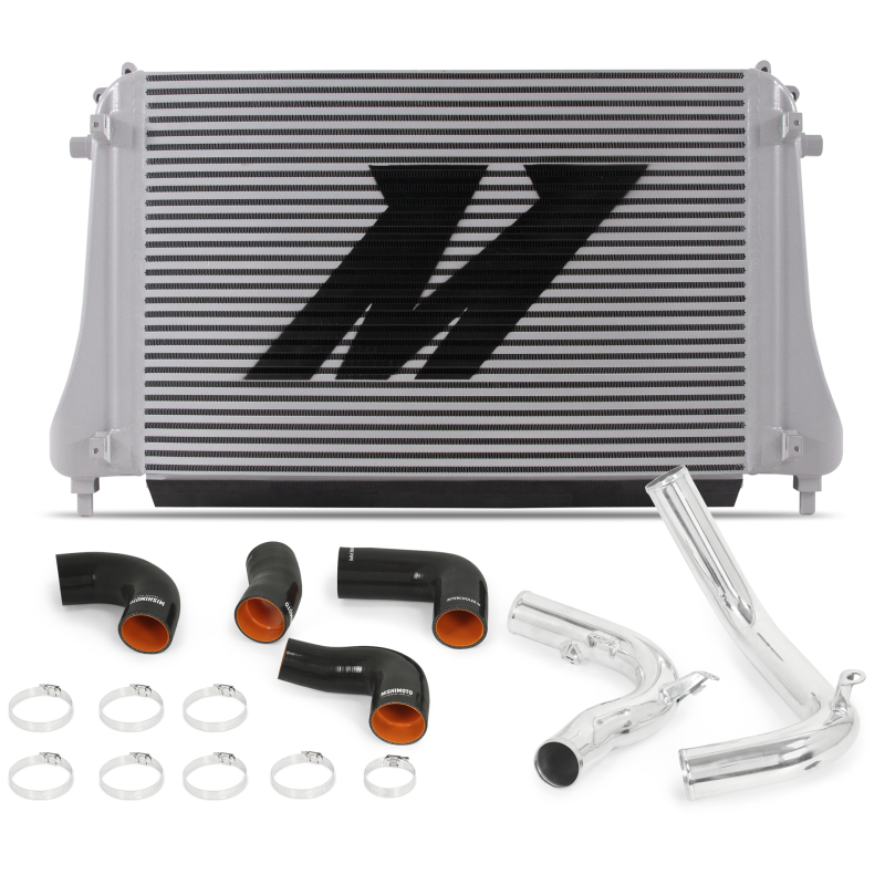 Mishimoto Mishimoto 2015+ VW MK7 Golf TSI / GTI / R Performance Intercooler Kit w/ Pipes (Polished)