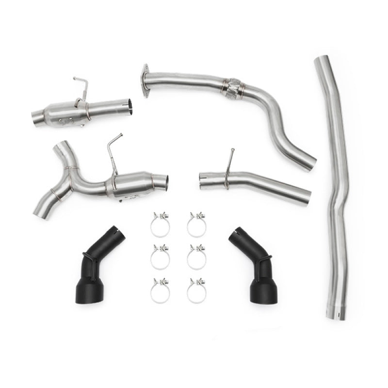Mishimoto Mishimoto 2016+ Chevrolet Camaro 2.0T Dual Black Tip Cat-Back Exhaust
