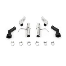 Load image into Gallery viewer, Mishimoto Mishimoto 2016+ Chevrolet Camaro 2.0T Dual-Tip Race Axle-Back Exhaust w/ Black Tips