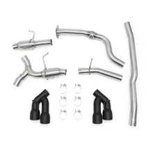 Load image into Gallery viewer, Mishimoto Mishimoto 2016+ Chevrolet Camaro 2.0T Quad Black Tip Cat-Back Exhaust