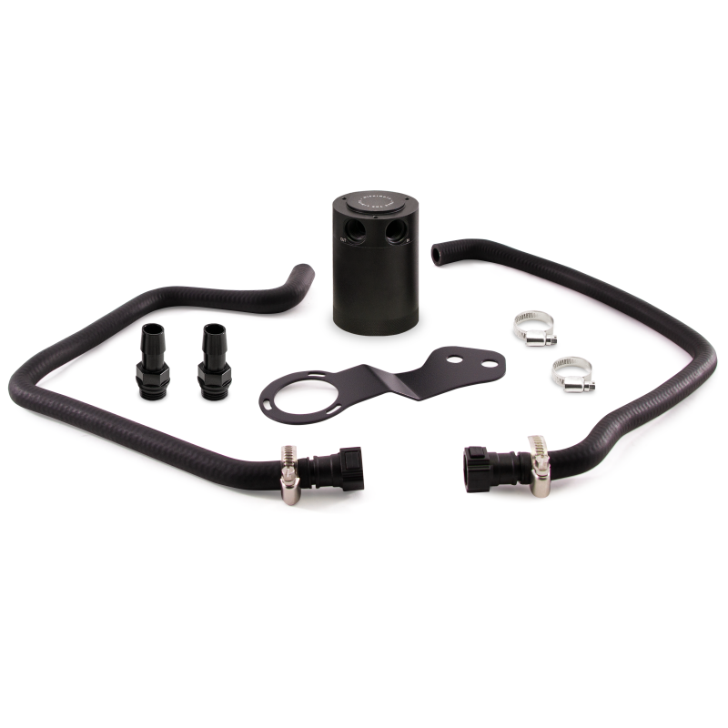 Mishimoto Mishimoto 2016+ Chevrolet Camaro SS Baffled Oil Catch Can Kit - Black