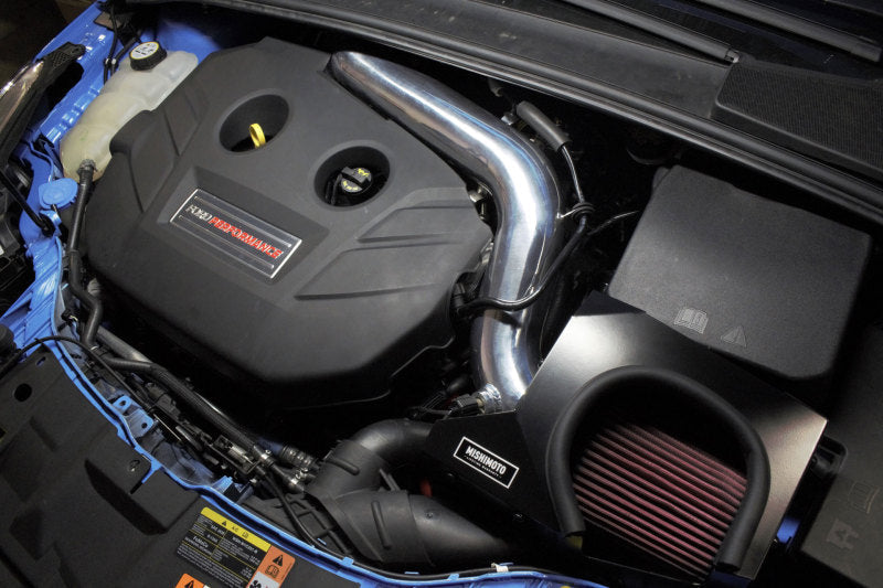Mishimoto Mishimoto 2016+ Ford Focus RS Performance Air Intake Kit - Wrinkle Black