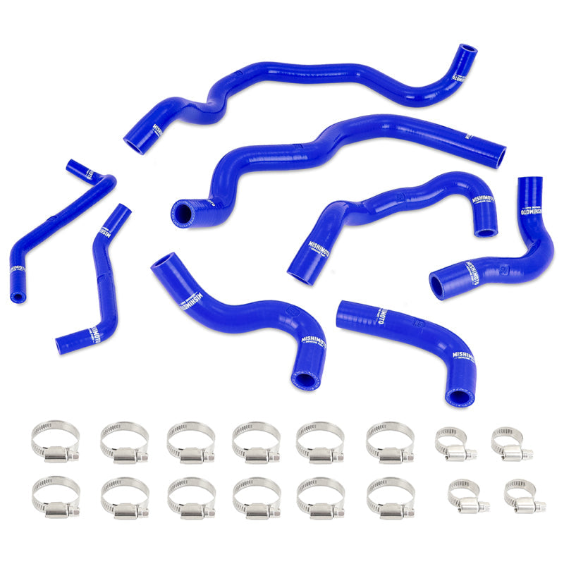 Mishimoto 2016+ Infiniti Q50/Q60 3.0T Ancillary Coolant Hose Kit - Blue - Black Ops Auto Works
