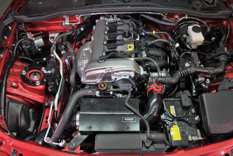 Mishimoto Mishimoto 2016+ Mazda Miata Performance Intake - Wrinkle Black