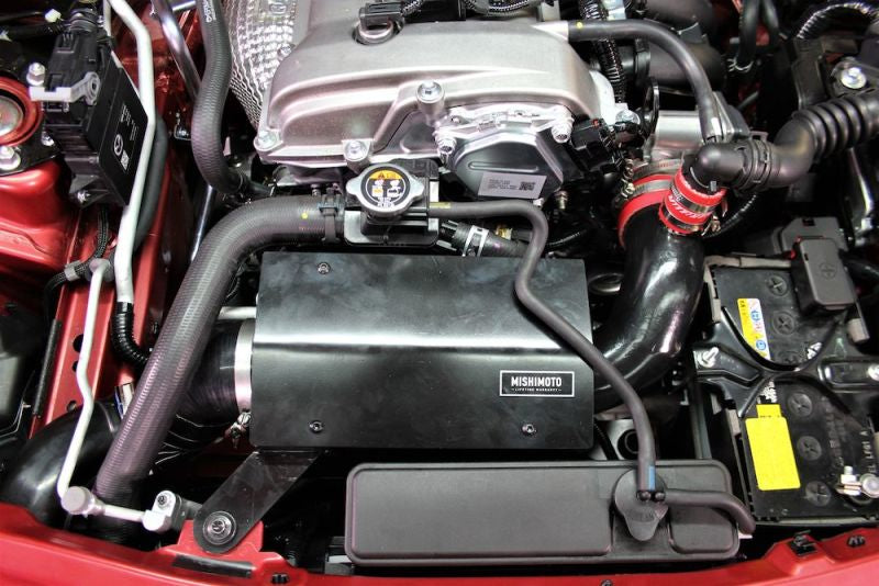 Mishimoto Mishimoto 2016+ Mazda Miata Performance Intake - Wrinkle Red