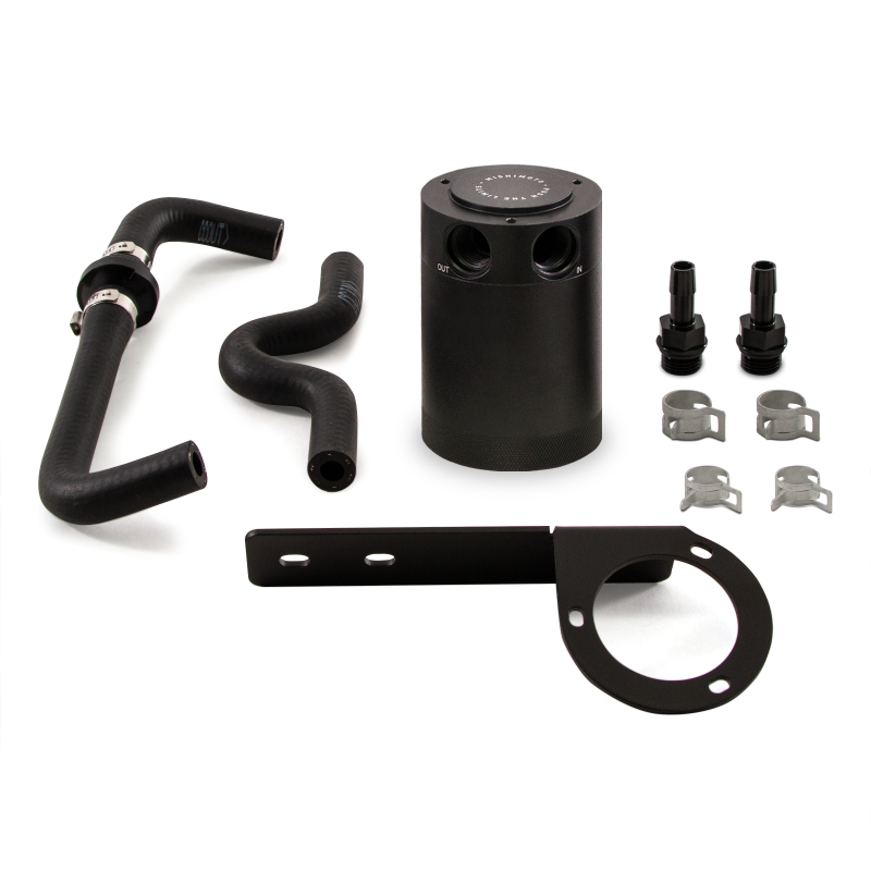 Mishimoto Mishimoto 2017+ Honda Civic Type R Baffled Oil Catch Can Kit - Black