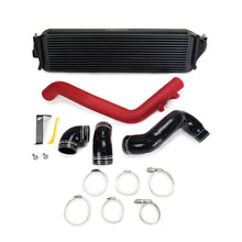 Load image into Gallery viewer, Mishimoto Mishimoto 2017+ Honda Civic Type R Intercooler Kit - Black Intercooler Red Pipes