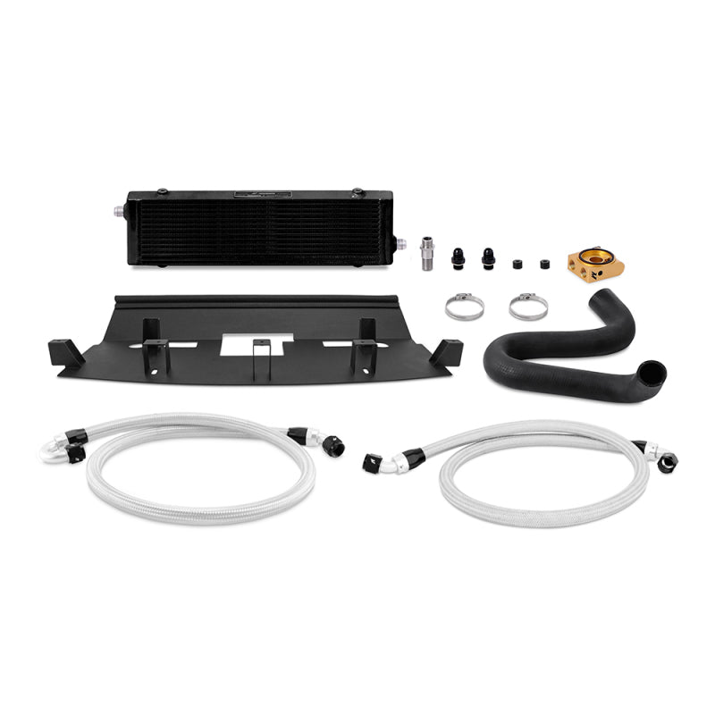 Mishimoto Mishimoto 2018+ Ford Mustang GT Thermostatic Oil Cooler Kit - Black