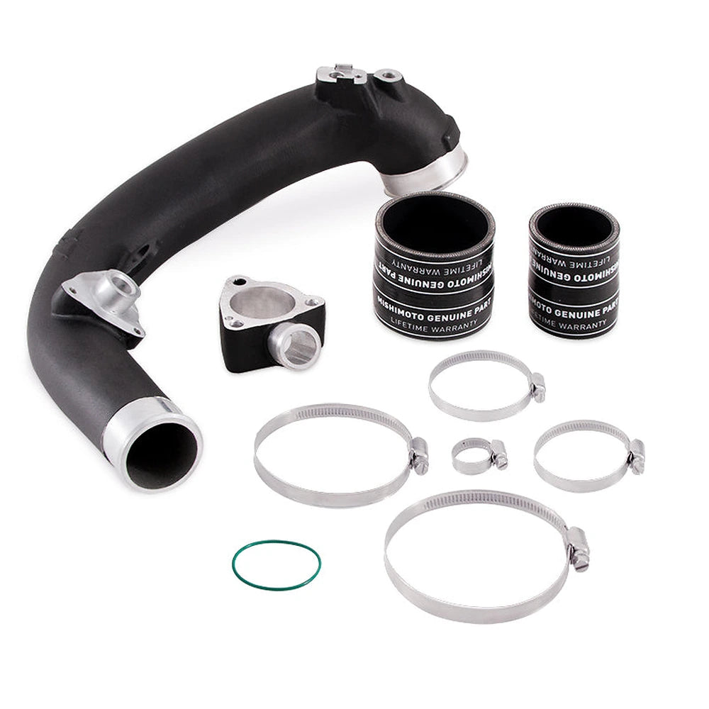 Mishimoto 2018+ Jeep Wrangler JL 2.0L Performance Intercooler Pipe - Mishimoto MMICP-JLH-18WBK