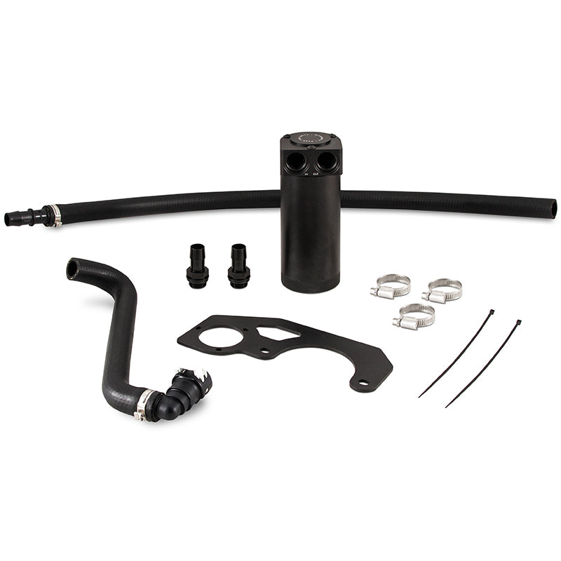 Mishimoto Mishimoto 2018+ Jeep Wrangler JL 2.0L Baffled Oil Catch Can Kit - Black