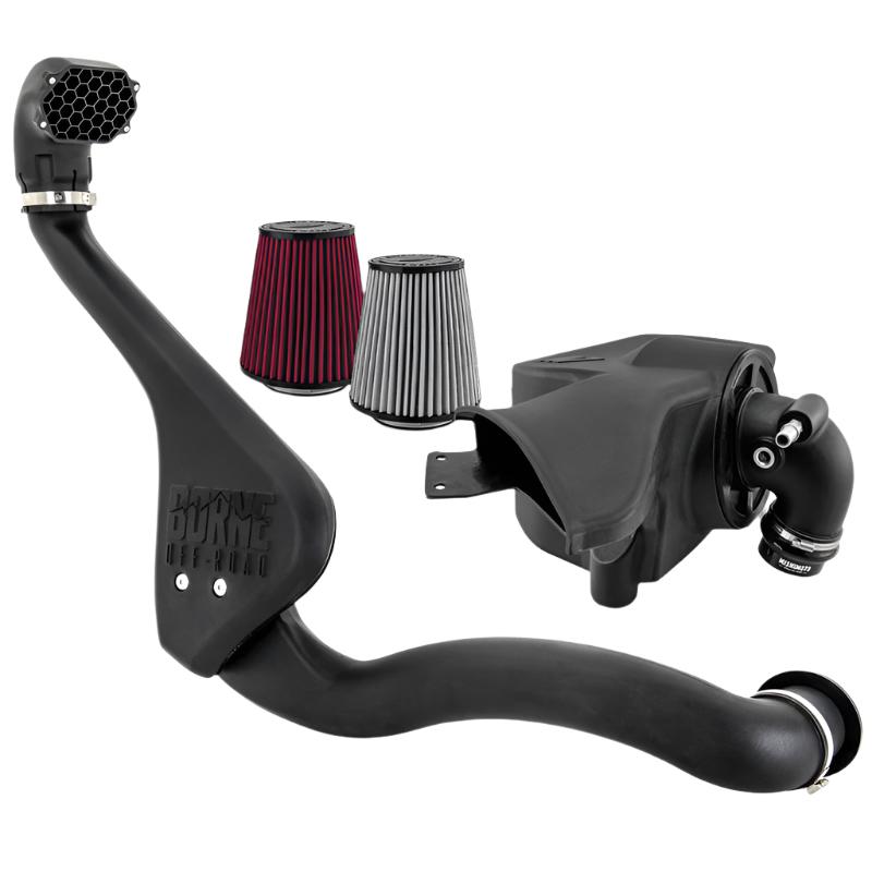 Mishimoto Mishimoto 2019+ Ford Ranger 2.3L Intake/Snorkel Bundle - Dry Filter
