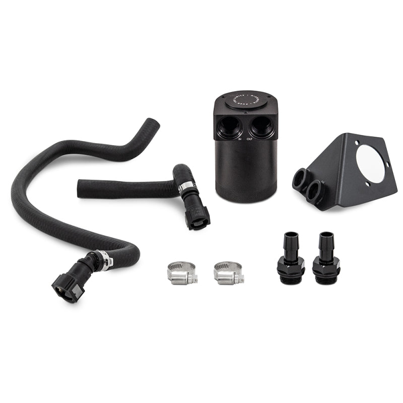 Mishimoto Mishimoto 2020+ Chevrolet Corvette C8 Baffled Oil Catch Can Kit (PCV Side) - Black