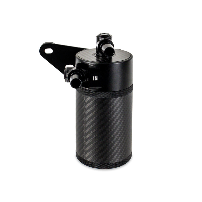 Mishimoto 2020+ Chevrolet Corvette C8 Baffled Oil Catch Can Kit (PCV Side) - Carbon Fiber - Black Ops Auto Works