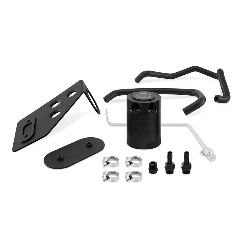 Mishimoto Mishimoto 2020+ Toyota Supra Baffled Oil Catch Can Kit - Black