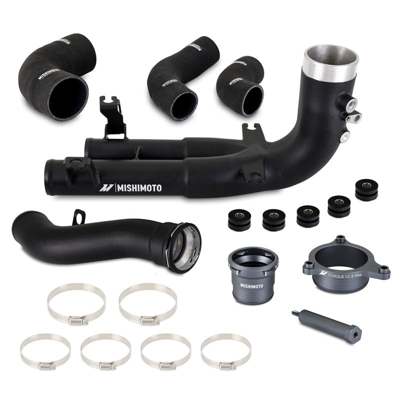 Mishimoto Mishimoto 2021+ BMW G8X M3/M4 Hot Side Intercooler Charge Pipe Kit