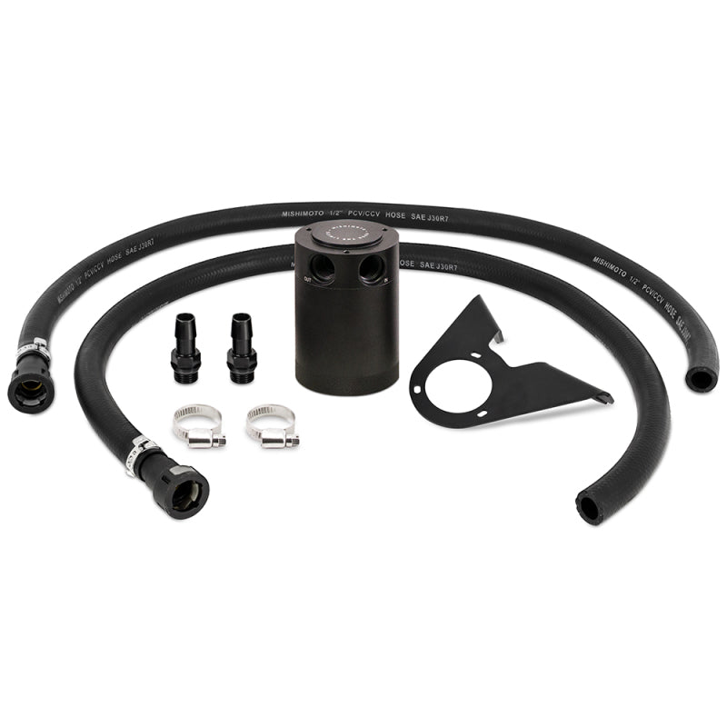 Mishimoto Mishimoto 2021+ Ford Bronco 2.3L Baffled Oil Catch Can - PCV Side - Black