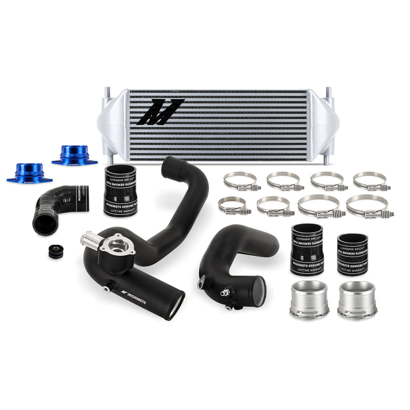Mishimoto Mishimoto 2021+ Ford Bronco 2.3L Intercooler Kit - Black Pipes/Silver Core
