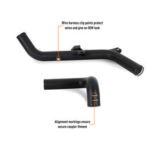 Load image into Gallery viewer, Mishimoto Mishimoto 2021+ Ford Bronco 2.7L High-Mount Intercooler Pipe Upgrade Kit - Wrinkle Black