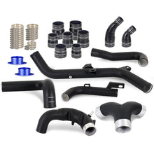 Load image into Gallery viewer, Mishimoto Mishimoto 2021+ Ford Bronco 2.7L High-Mount Intercooler Pipe Upgrade Kit - Wrinkle Black