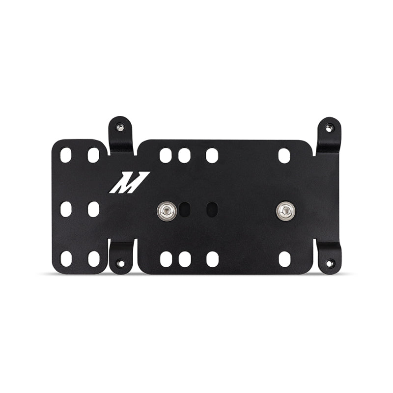 Mishimoto 2021+ Ford Bronco Modular Bumper License Plate Relocation - Black Ops Auto Works