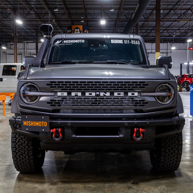 Mishimoto Mishimoto 2021+ Ford Bronco Modular Bumper License Plate Relocation