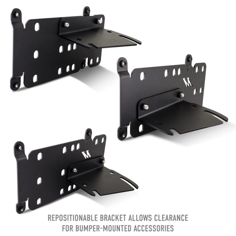 Mishimoto Mishimoto 2021+ Ford Bronco Modular Bumper License Plate Relocation