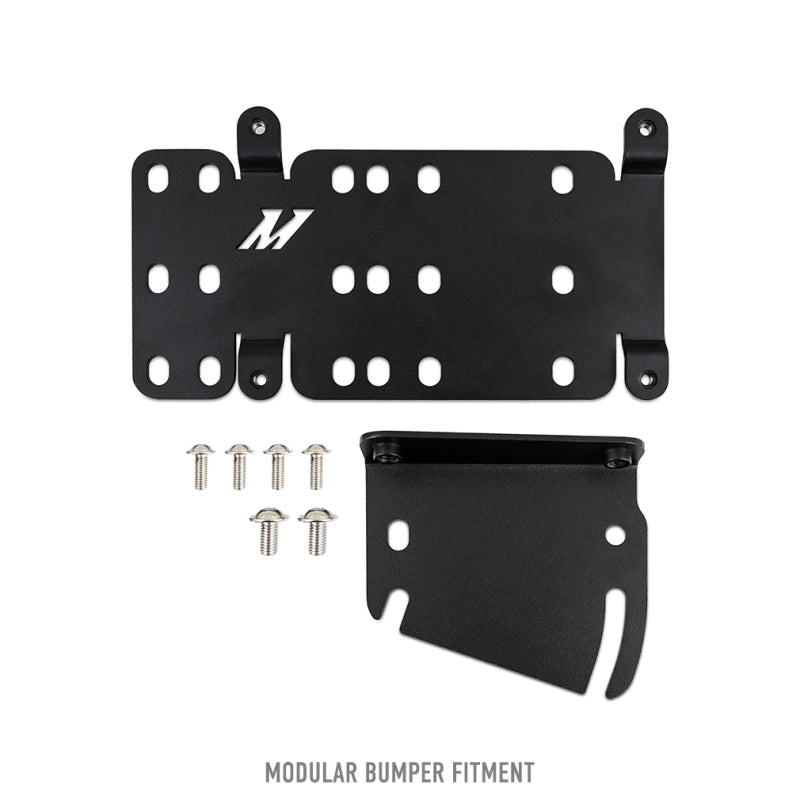Mishimoto Mishimoto 2021+ Ford Bronco Modular Bumper License Plate Relocation