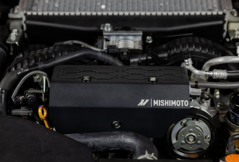 Mishimoto 2022+ Subaru WRX Pulley Cover Black - Black Ops Auto Works