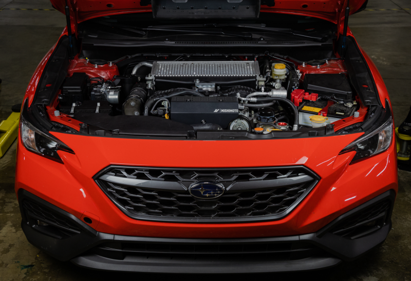 Mishimoto 2022+ Subaru WRX Pulley Cover Black - Black Ops Auto Works