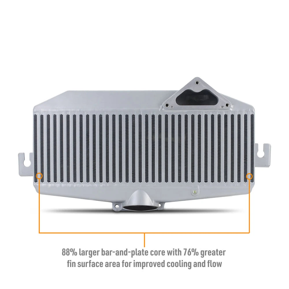 Mishimoto 2022+ Subaru WRX Top-Mount Intercooler - Silver - Mishimoto MMTMIC-WRX-22SL