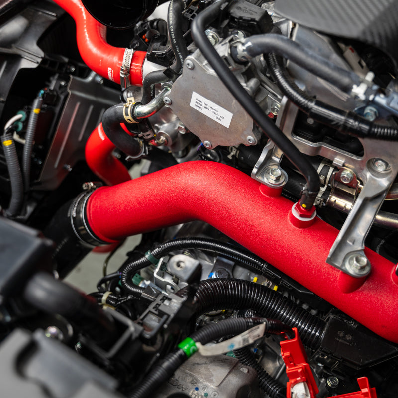 Mishimoto Mishimoto 2023+ Honda Civic Type-R Intercooler Kit w/Pipes - Black Intercooler/Red Pipes