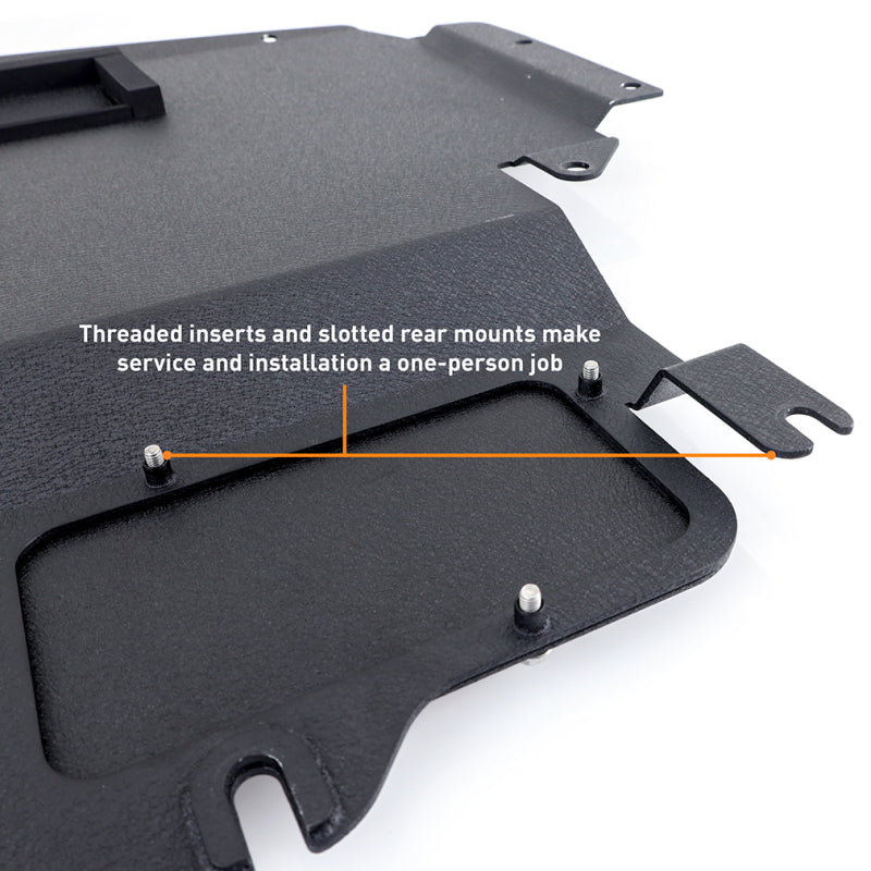 Mishimoto Mishimoto 2023+ Nissan Z Skid Plate Engine - Wrinkle Black