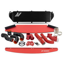 Load image into Gallery viewer, Mishimoto Mishimoto 2023+ Toyota GR Corolla Intercooler &amp; Pipe Kit - Black Cooler - Red Pipes