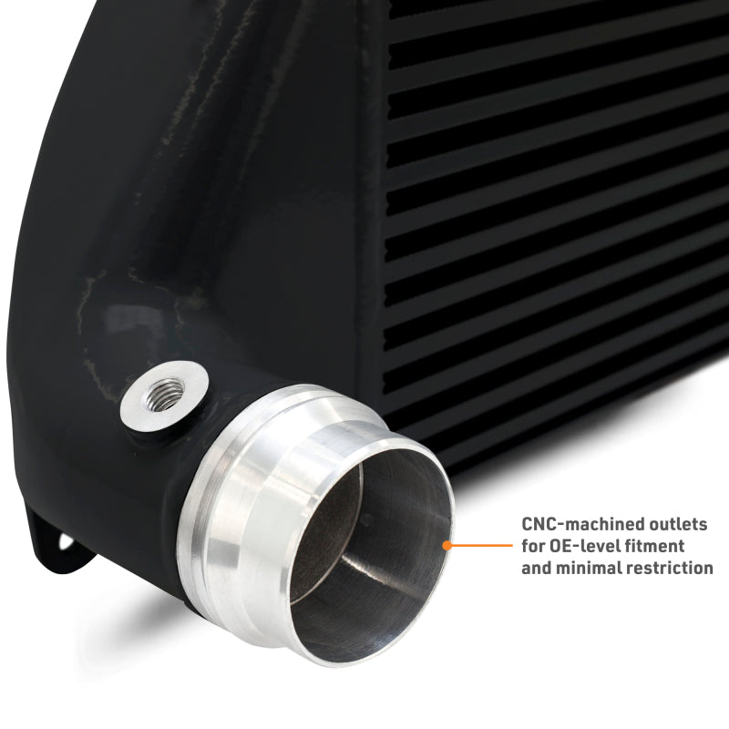 Performance intercooler upgrade for 2024-2026 Toyota Tacoma reducing intake air temperatures