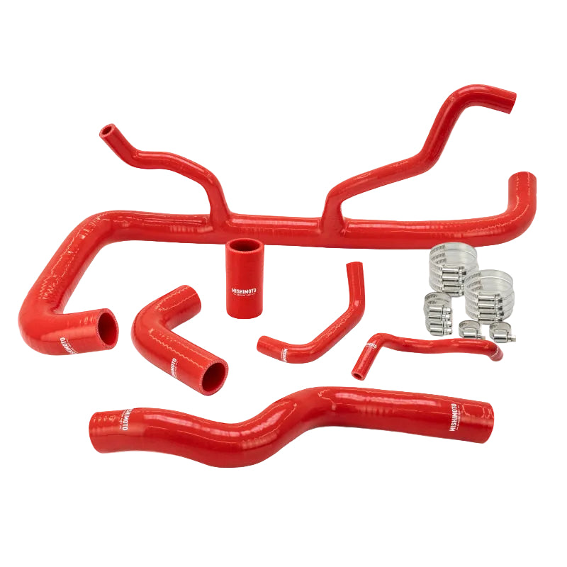 Mishimoto Mishimoto 2024+ Toyota Tacoma Silicone Coolant Hose Kit - AT - Red