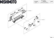 Load image into Gallery viewer, Mishimoto Mishimoto 21+ Bronco 2.3L High Mount INT Kit SL Core P Pipes