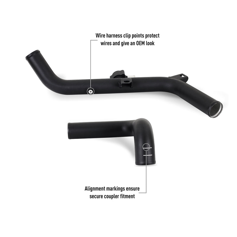 Mishimoto Mishimoto 21+ Bronco 2.7 Stock Location INT Kit MWBK Pipes BK Cooler