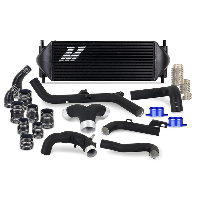 Mishimoto Mishimoto 21+ Bronco 2.7 Stock Location INT Kit MWBK Pipes BK Cooler