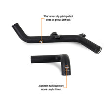 Load image into Gallery viewer, Mishimoto Mishimoto 21+ Bronco 2.7L Intercooler Pipe Kit Micro Wrinkle Black
