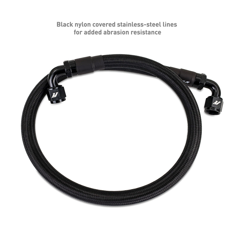 Mishimoto 22+ Subaru BRZ/Toyota GR86 Oil Cooler Kit Thermostatic - Black-Oil Coolers-Mishimoto-840197718773-